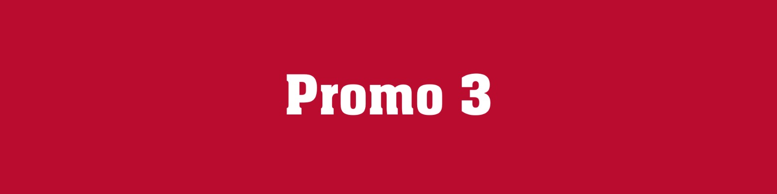 Promoción promo 3